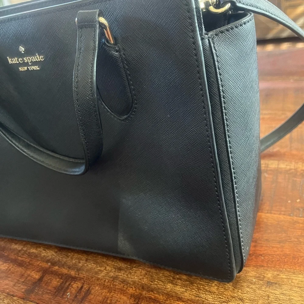 Kate Spade Black Medium Cross-Body Purse
